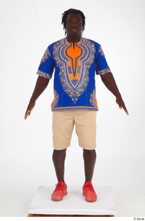 Kato Abimbo beige shorts casual decora apparel african t shirt…
